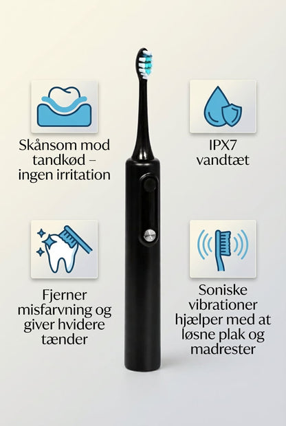 TruDent™ SONIC Tandbørste Inkl. 2 børstehoveder